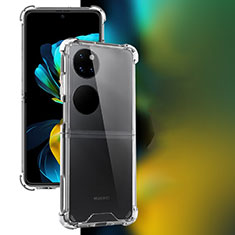 Silikon Hülle Handyhülle Ultradünn Tasche Durchsichtig Transparent für Huawei P60 Pocket Klar