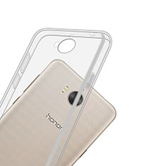 Silikon Hülle Handyhülle Ultradünn Tasche Durchsichtig Transparent für Huawei Y5 III Y5 3 Klar