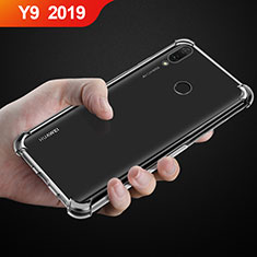 Silikon Hülle Handyhülle Ultradünn Tasche Durchsichtig Transparent für Huawei Y9 (2019) Klar