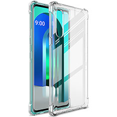 Silikon Hülle Handyhülle Ultradünn Tasche Durchsichtig Transparent für LG Velvet 5G Klar