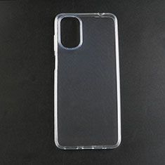 Silikon Hülle Handyhülle Ultradünn Tasche Durchsichtig Transparent für Motorola Moto E32 Klar