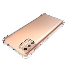 Silikon Hülle Handyhülle Ultradünn Tasche Durchsichtig Transparent für Motorola Moto G9 Plus Klar