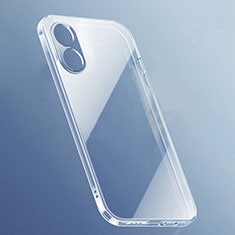 Silikon Hülle Handyhülle Ultradünn Tasche Durchsichtig Transparent für Oppo A1x 5G Klar