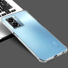 Silikon Hülle Handyhülle Ultradünn Tasche Durchsichtig Transparent für Oppo A57 5G Klar