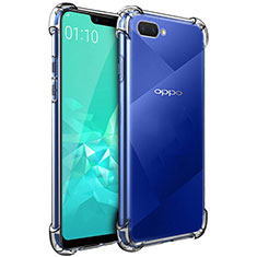 Silikon Hülle Handyhülle Ultradünn Tasche Durchsichtig Transparent für Oppo AX5 Klar