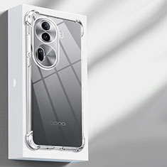 Silikon Hülle Handyhülle Ultradünn Tasche Durchsichtig Transparent für Oppo Reno11 Pro 5G Klar
