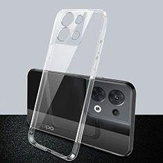 Silikon Hülle Handyhülle Ultradünn Tasche Durchsichtig Transparent für Oppo Reno8 5G Klar