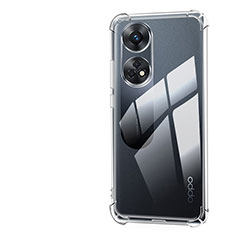 Silikon Hülle Handyhülle Ultradünn Tasche Durchsichtig Transparent für Oppo Reno8 T 4G Klar