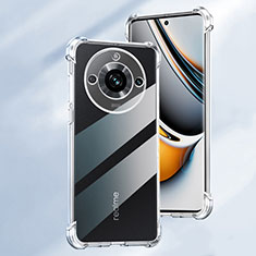 Silikon Hülle Handyhülle Ultradünn Tasche Durchsichtig Transparent für Realme Narzo 60 Pro 5G Klar