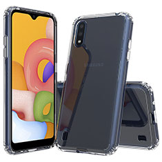 Silikon Hülle Handyhülle Ultradünn Tasche Durchsichtig Transparent für Samsung Galaxy A01 SM-A015 Klar