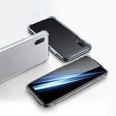 Silikon Hülle Handyhülle Ultradünn Tasche Durchsichtig Transparent für Samsung Galaxy A02 Klar