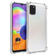 Silikon Hülle Handyhülle Ultradünn Tasche Durchsichtig Transparent für Samsung Galaxy A31 Klar