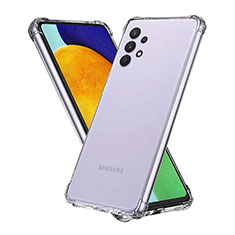 Silikon Hülle Handyhülle Ultradünn Tasche Durchsichtig Transparent für Samsung Galaxy A32 5G Klar