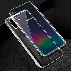 Silikon Hülle Handyhülle Ultradünn Tasche Durchsichtig Transparent für Samsung Galaxy A70 Klar