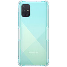 Silikon Hülle Handyhülle Ultradünn Tasche Durchsichtig Transparent für Samsung Galaxy A71 4G A715 Klar
