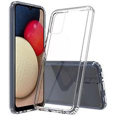 Silikon Hülle Handyhülle Ultradünn Tasche Durchsichtig Transparent für Samsung Galaxy F02S SM-E025F Klar