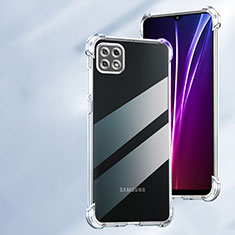 Silikon Hülle Handyhülle Ultradünn Tasche Durchsichtig Transparent für Samsung Galaxy F42 5G Klar