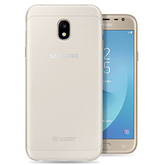 Silikon Hülle Handyhülle Ultradünn Tasche Durchsichtig Transparent für Samsung Galaxy J3 (2017) J330F DS Klar