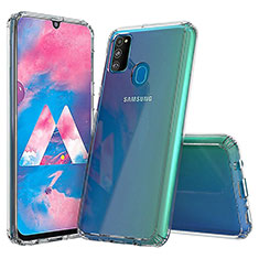 Silikon Hülle Handyhülle Ultradünn Tasche Durchsichtig Transparent für Samsung Galaxy M21 Klar