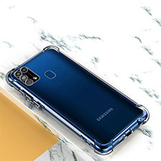 Silikon Hülle Handyhülle Ultradünn Tasche Durchsichtig Transparent für Samsung Galaxy M31 Prime Edition Klar