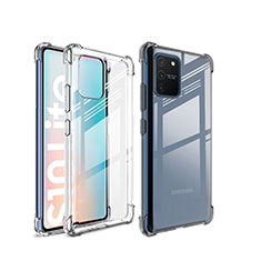 Silikon Hülle Handyhülle Ultradünn Tasche Durchsichtig Transparent für Samsung Galaxy M80S Klar