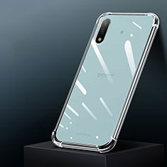 Silikon Hülle Handyhülle Ultradünn Tasche Durchsichtig Transparent für Sony Xperia Ace II Klar