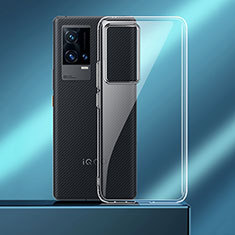 Silikon Hülle Handyhülle Ultradünn Tasche Durchsichtig Transparent für Vivo iQOO 8 5G Klar