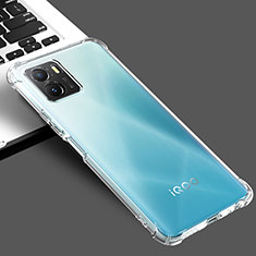 Silikon Hülle Handyhülle Ultradünn Tasche Durchsichtig Transparent für Vivo Y15S Klar