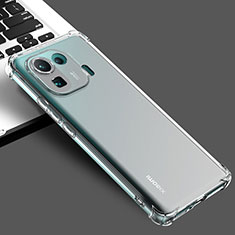 Silikon Hülle Handyhülle Ultradünn Tasche Durchsichtig Transparent für Xiaomi Mi 11 Pro 5G Klar