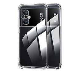 Silikon Hülle Handyhülle Ultradünn Tasche Durchsichtig Transparent für Xiaomi Poco M5 4G Klar