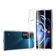 Silikon Hülle Handyhülle Ultradünn Tasche Durchsichtig Transparent für Xiaomi Redmi Note 10 5G Klar