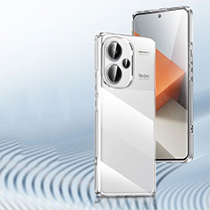 Silikon Hülle Handyhülle Ultradünn Tasche Durchsichtig Transparent für Xiaomi Redmi Note 13 Pro+ Plus 5G Klar