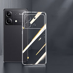 Silikon Hülle Handyhülle Ultradünn Tasche Durchsichtig Transparent für Xiaomi Redmi Note 13R Pro 5G Klar
