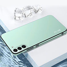 Silikon Hülle Handyhülle und Kunststoff Schutzhülle Hartschalen Tasche für Samsung Galaxy S21 Plus 5G Grün