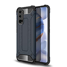 Silikon Hülle Handyhülle und Kunststoff Schutzhülle Hartschalen Tasche U01 für Huawei Honor 30 Pro Grau