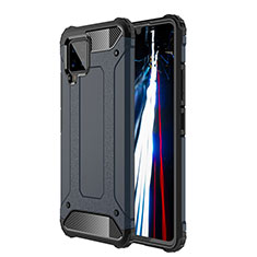 Silikon Hülle Handyhülle und Kunststoff Schutzhülle Hartschalen Tasche WL1 für Samsung Galaxy A42 5G Königs Blau