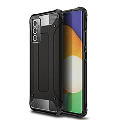 Silikon Hülle Handyhülle und Kunststoff Schutzhülle Hartschalen Tasche WL1 für Samsung Galaxy Quantum2 5G Schwarz