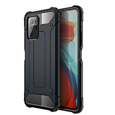 Silikon Hülle Handyhülle und Kunststoff Schutzhülle Hartschalen Tasche WL1 für Xiaomi Poco X3 GT 5G Königs Blau