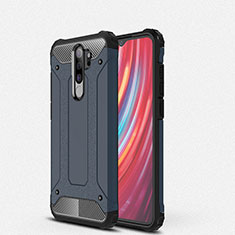 Silikon Hülle Handyhülle und Kunststoff Schutzhülle Tasche für Xiaomi Redmi Note 8 Pro Schwarz