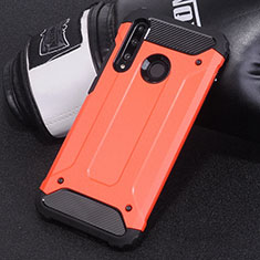 Silikon Hülle Handyhülle und Kunststoff Schutzhülle Tasche R01 für Huawei Honor 20E Rot