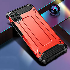 Silikon Hülle Handyhülle und Kunststoff Schutzhülle Tasche R01 für Huawei Nova 6 SE Rot