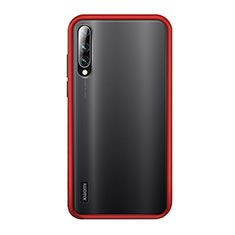 Silikon Hülle Handyhülle und Kunststoff Schutzhülle Tasche R02 für Xiaomi Mi A3 Rot