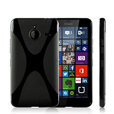 Silikon Hülle Handyhülle X-Line Schutzhülle für Microsoft Lumia 640 XL Lte Schwarz