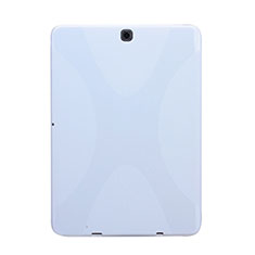 Silikon Hülle Handyhülle X-Line Schutzhülle für Samsung Galaxy Tab S2 8.0 SM-T710 SM-T715 Weiß