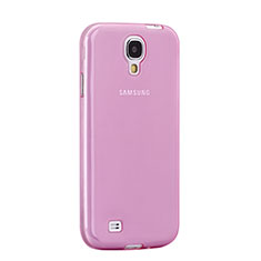 Silikon Hülle Ultra Dünn Schutzhülle Durchsichtig Transparent für Samsung Galaxy S4 i9500 i9505 Rosa