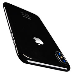 Silikon Hülle Ultra Dünn Schutzhülle Durchsichtig Transparent T03 für Apple iPhone Xs Klar