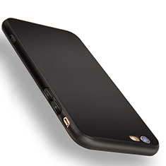 Silikon Schutzhülle Gummi Tasche für Apple iPhone 6 Plus Schwarz