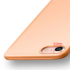Silikon Schutzhülle Gummi Tasche für Apple iPhone 8 Orange