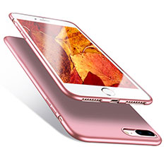 Silikon Schutzhülle Gummi Tasche Gel für Apple iPhone 8 Plus Rosa