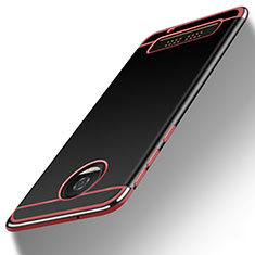 Silikon Schutzhülle Gummi Tasche Gel für Motorola Moto Z Play Rosa